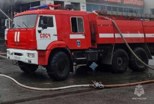 Полная ликвидация пожара в городе Белгороде