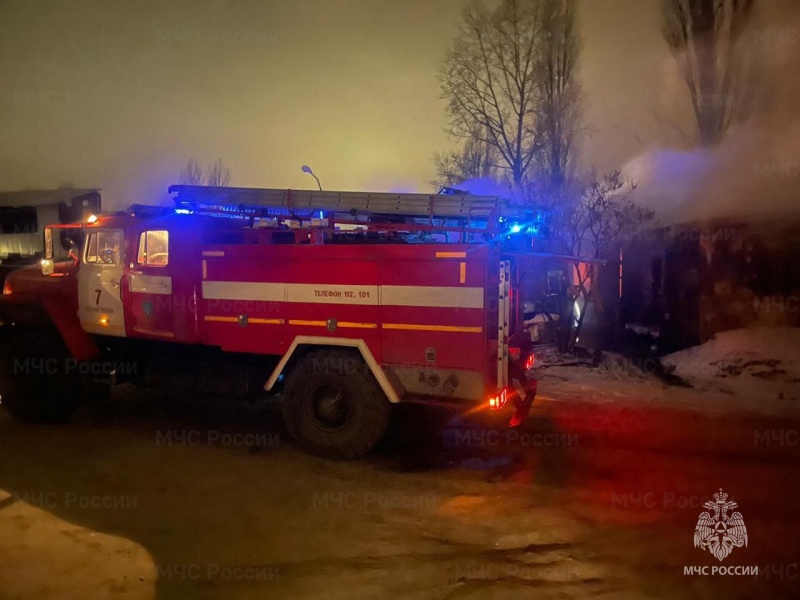 Полная ликвидация пожара в городе Старый Оскол