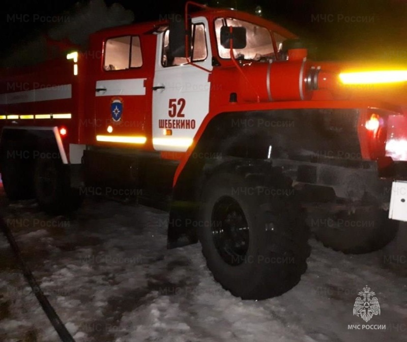 Полная ликвидация пожара в селе Дмитриевка Шебекинского муниципального округа